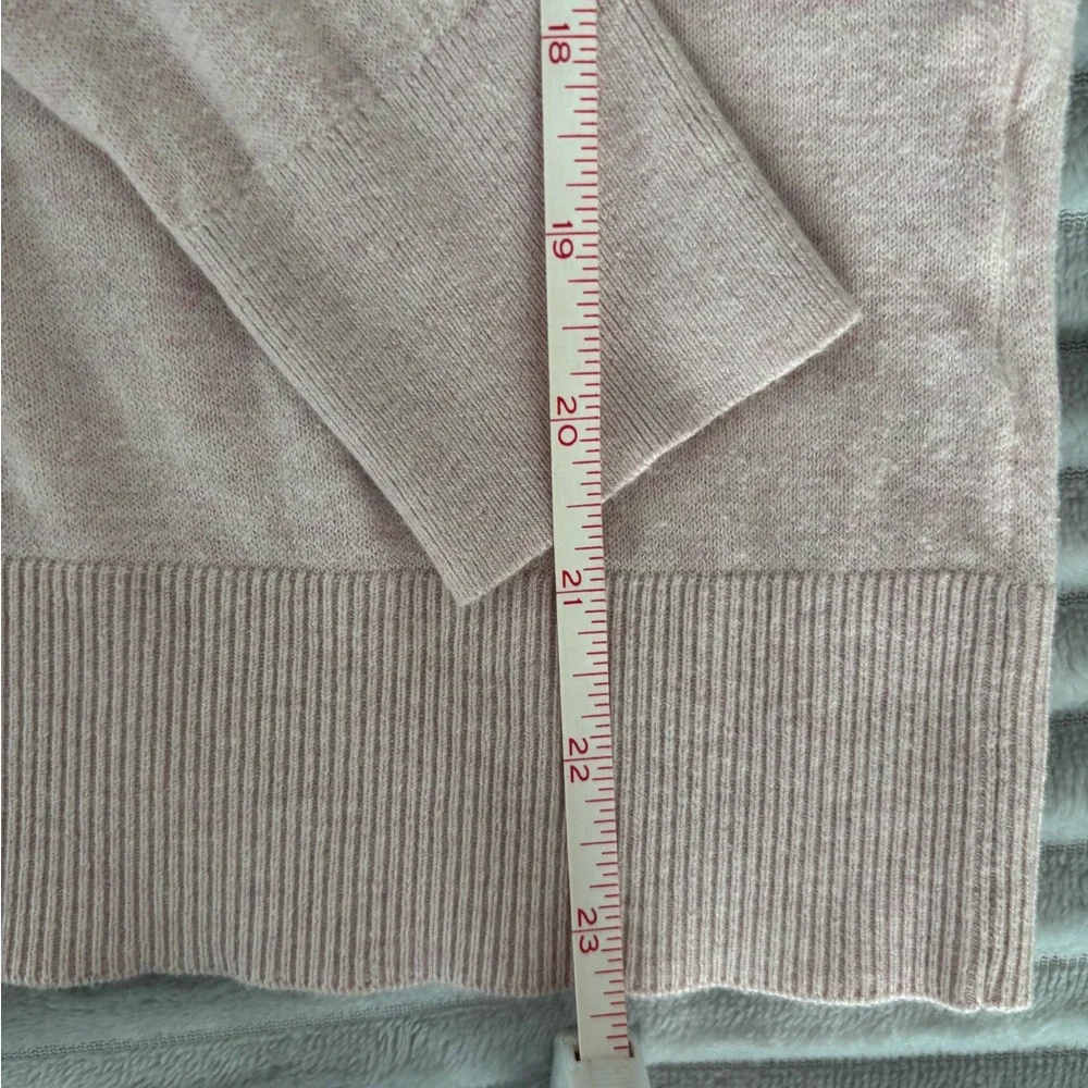 Banana Republic Light Pink Forever Crew Neck Sweater - Picture 9 of 9